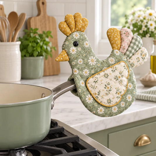 Chicken Oven Mitt Sewing Pattern
