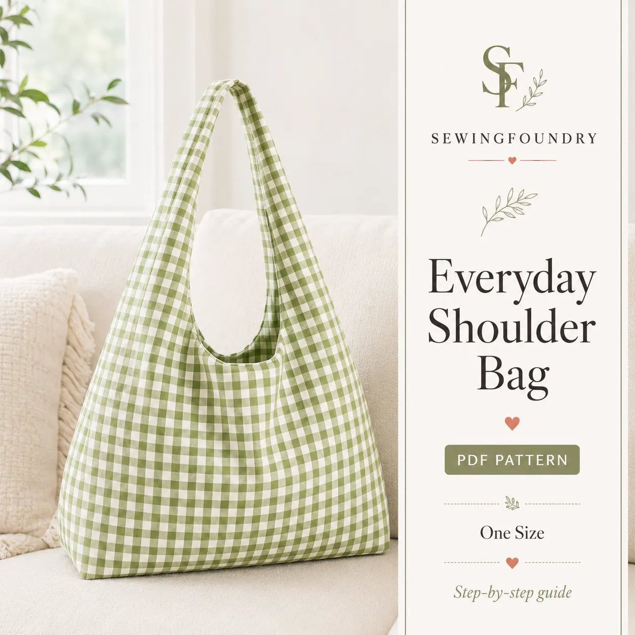 Slouchy Hobo Bag Sewing Pattern