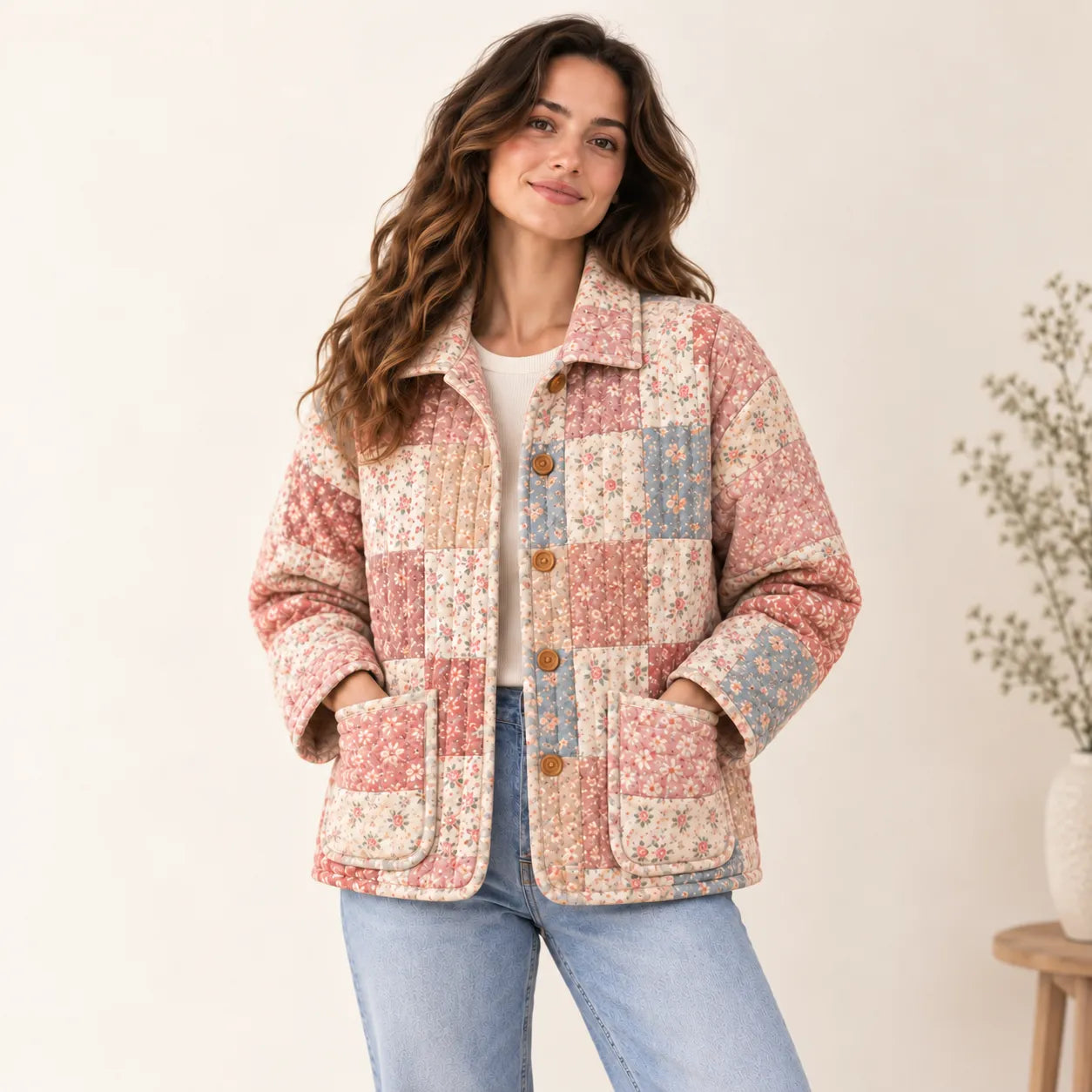 Poppy Quilted Jacket PDF Sewing Pattern