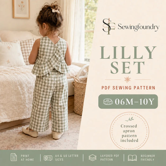Kids Top & Pants Sewing Pattern