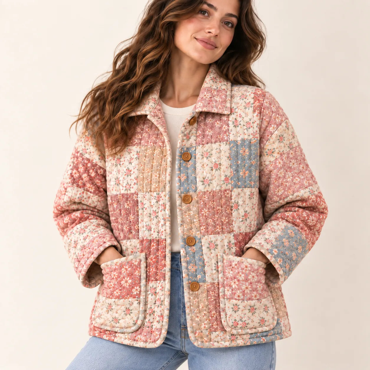 Poppy Quilted Jacket PDF Sewing Pattern