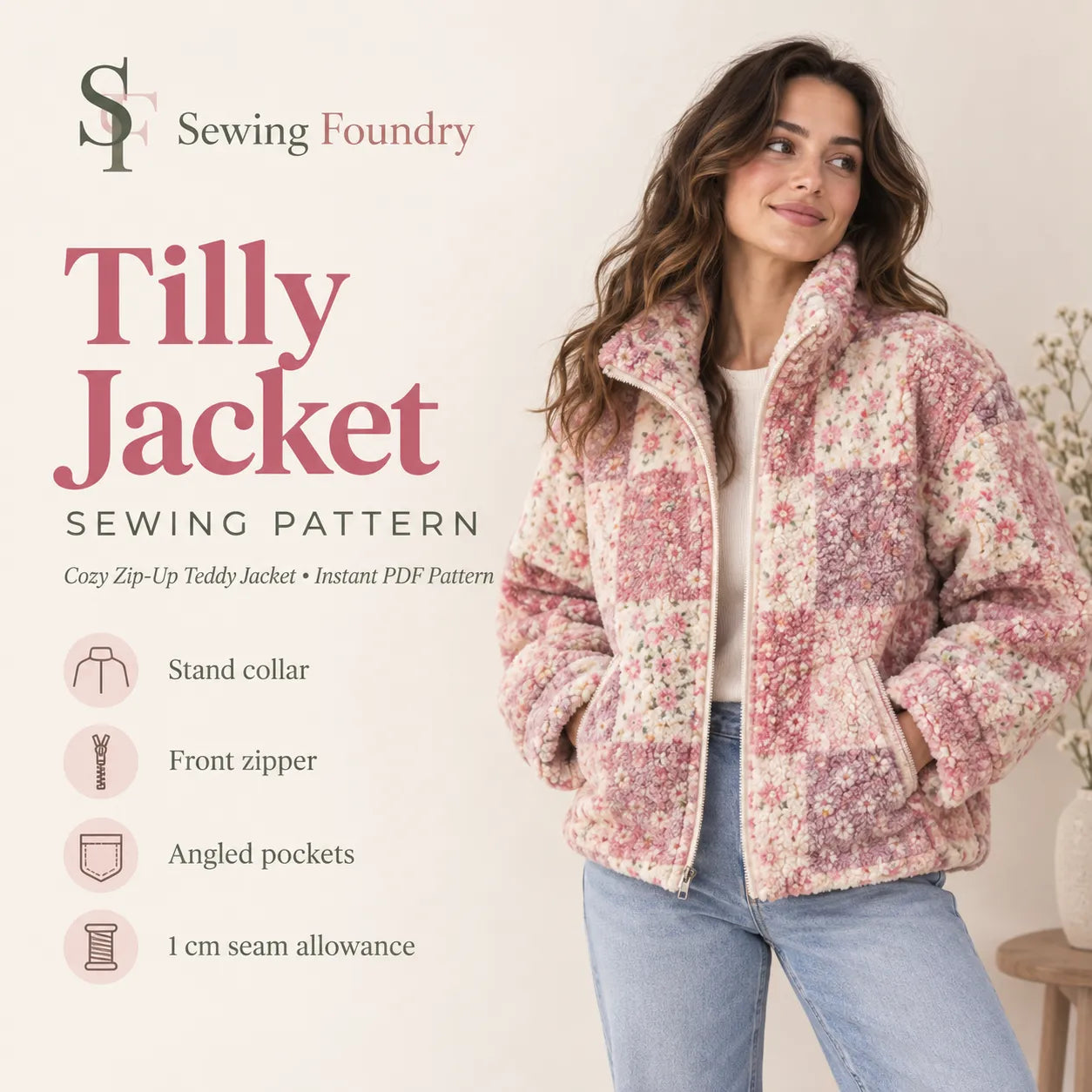 Tilly Jacket PDF Sewing Pattern