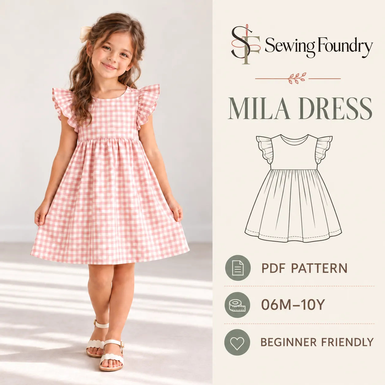 Mila Dress Sewing Pattern