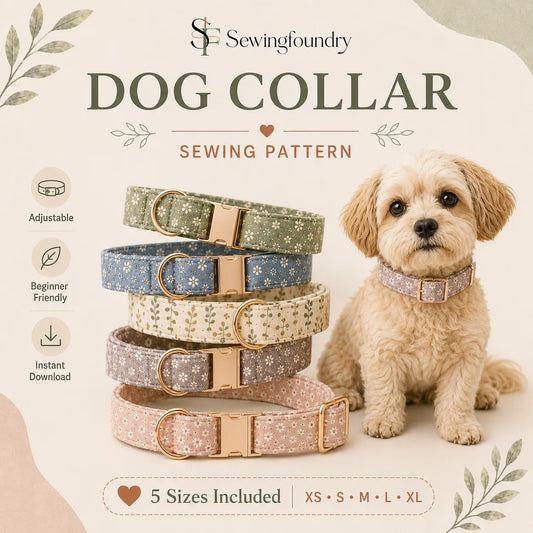 Dog Collar Sewing Pattern