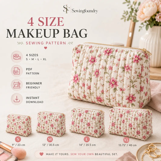 Makeup Bag Sewing Pattern