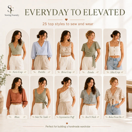 25 Top Sewing Patterns Bundle
