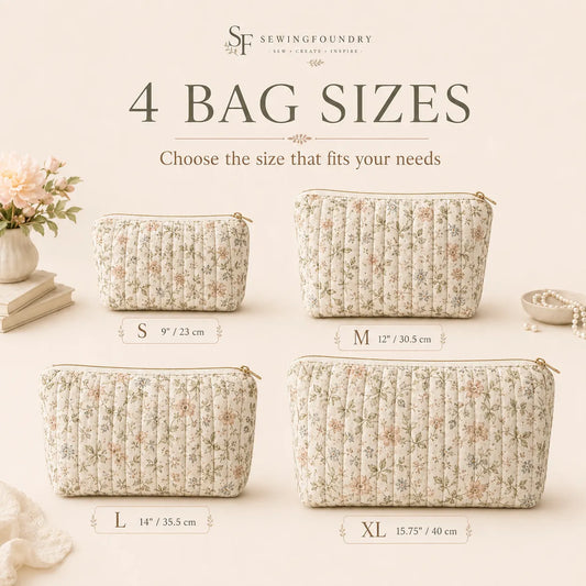 Makeup Bag Sewing Pattern